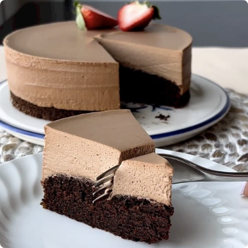 Chocolate mousse cake